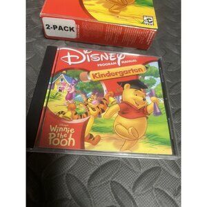 Disney Kindergarten Learning CD-Rom Homeschool‎ Windows Mac Winnie the Pooh